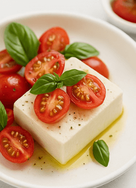 recette tomates tofu soyeuc